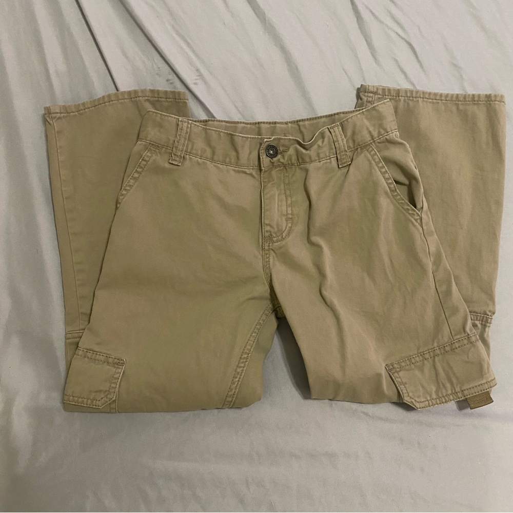 🔥2/$20 Wrangler boys Khaki Cargo Pants